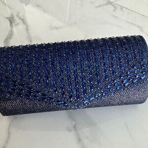Elegant Blue Clutch